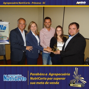 Parabéns a Agropecuária NutriCerto